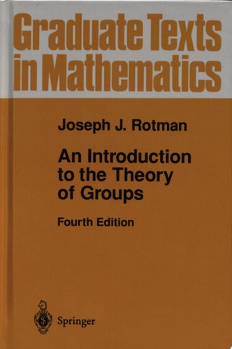 An Introduction to the Theory of Groups